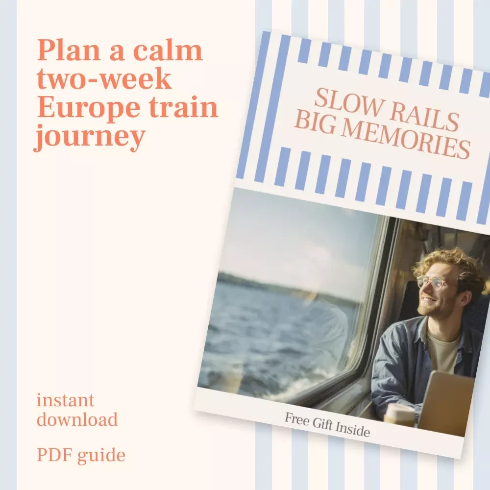 Slow Rails Big Memories | europe by train itinerary for two weeks | Two-Week Rail Travel Guide for Couples & Slow Travelers