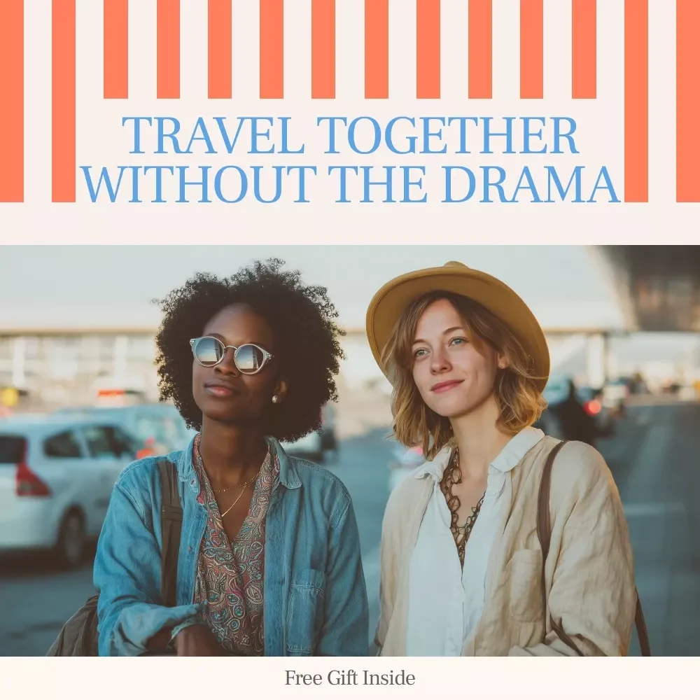 Travel Together Without the Drama – A Practical Group Travel Guide on how to plan a trip with friends without stress | Digital Download