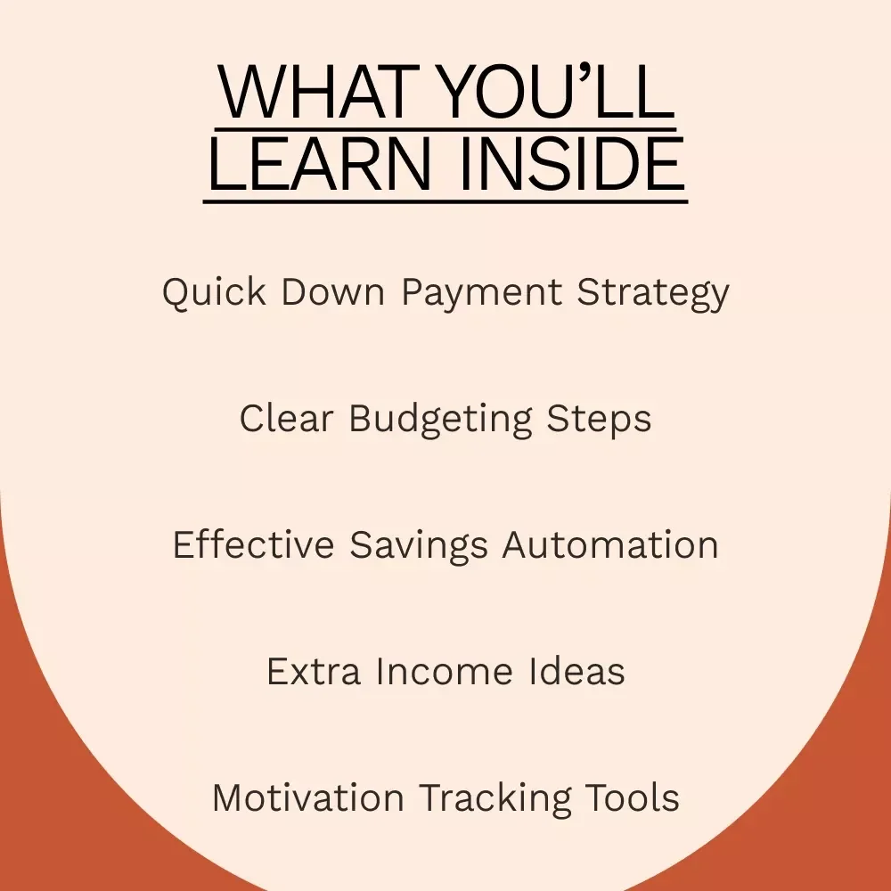 The Smart Buyer Savings Roadmap: How to Save for a Down Payment Fast - Homebuyer Checklist