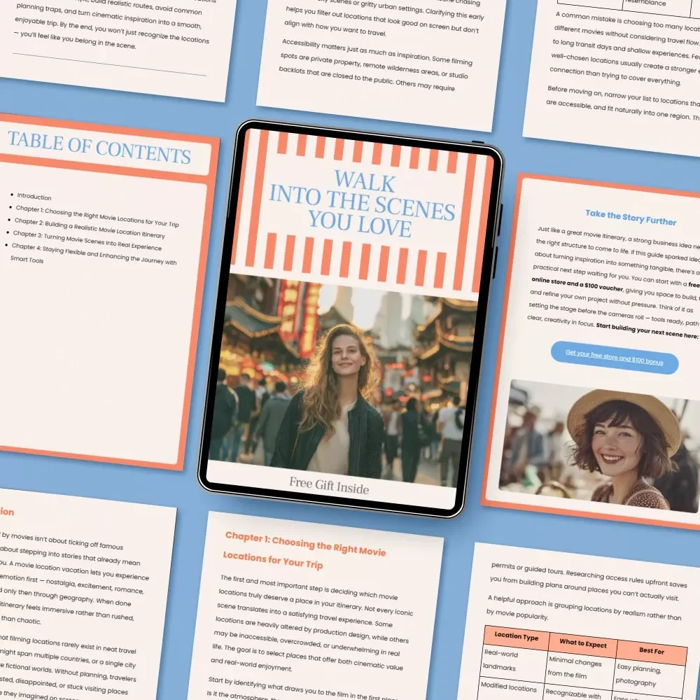 Walk Into the Scenes You Love – Ultimate Guide on How to Plan a Movie Location Vacation Itinerary for Fans and Travelers