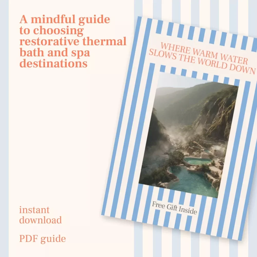 Where Warm Water Slows the World Down – A Thoughtful Travel Guide to Thermal Bath and Spa Destinations for Deep Rest, Healing Rituals, and Intentional Journeys