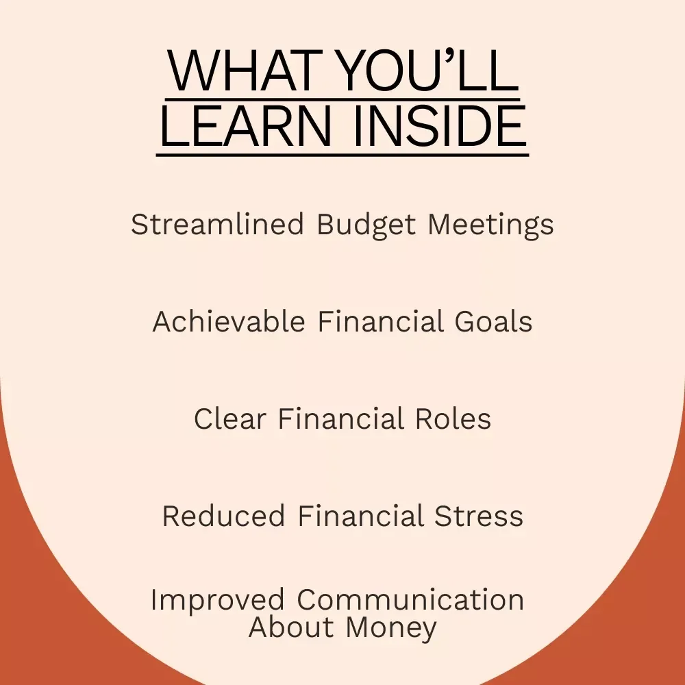 The Budget Meeting Checklist for Couples - Budget Meeting Agenda for Couples