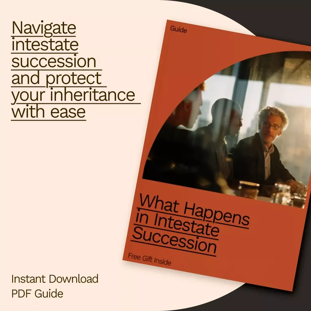 What Happens in Intestate Succession Guide - Understand Inheritance Laws & How to Prevent It
