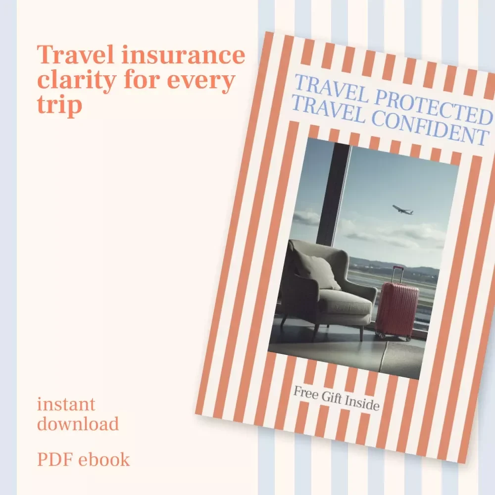 Travel Protected Travel Confident – Ebook Guide on how to choose the best travel insurance policy for Smart, Stress-Free Trips