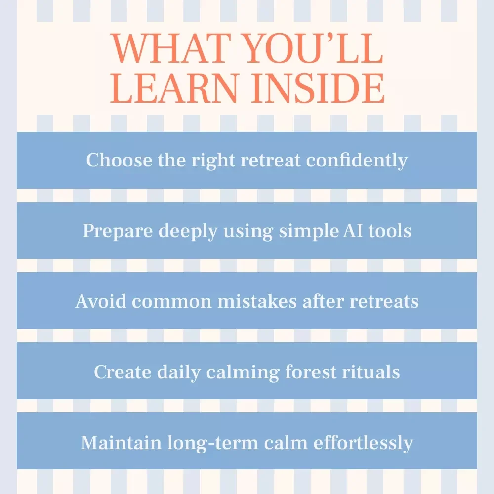 Where the Forest Teaches You to Breathe Again — A Gentle Guide to Choosing Forest Bathing Retreats & Creating Lasting Calm