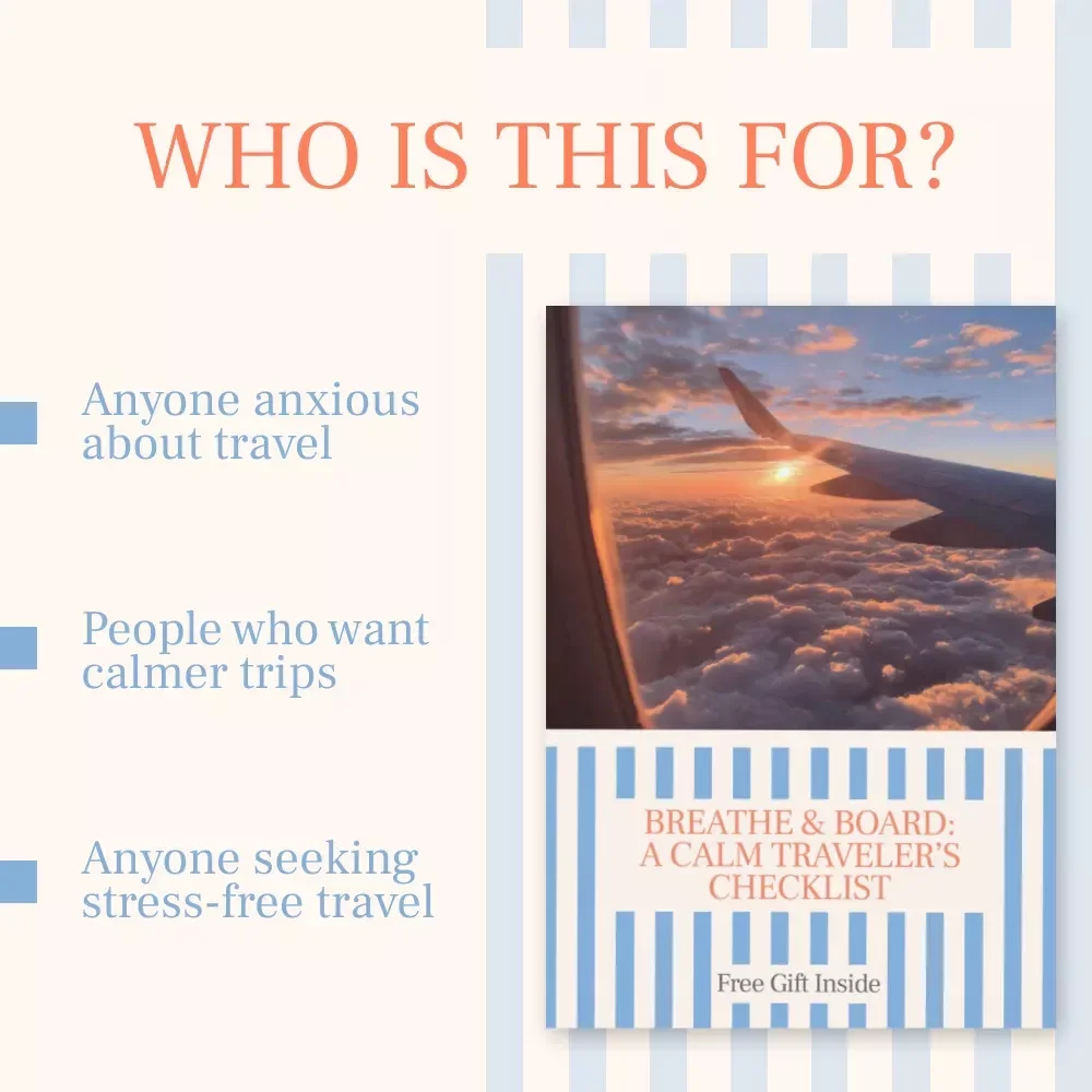 Breathe & Board: A Calm Traveler’s Checklist for How to Handle Travel Anxiety and Stress