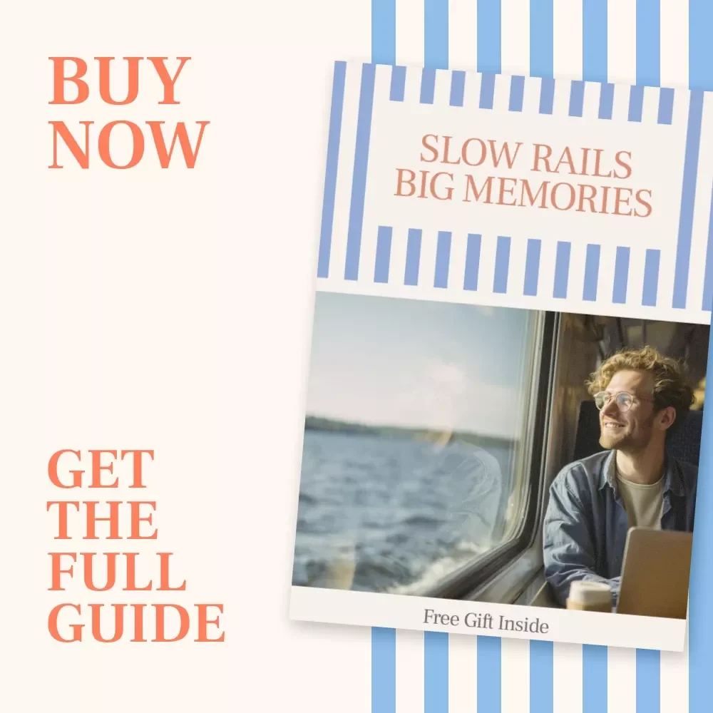 Slow Rails Big Memories | europe by train itinerary for two weeks | Two-Week Rail Travel Guide for Couples & Slow Travelers