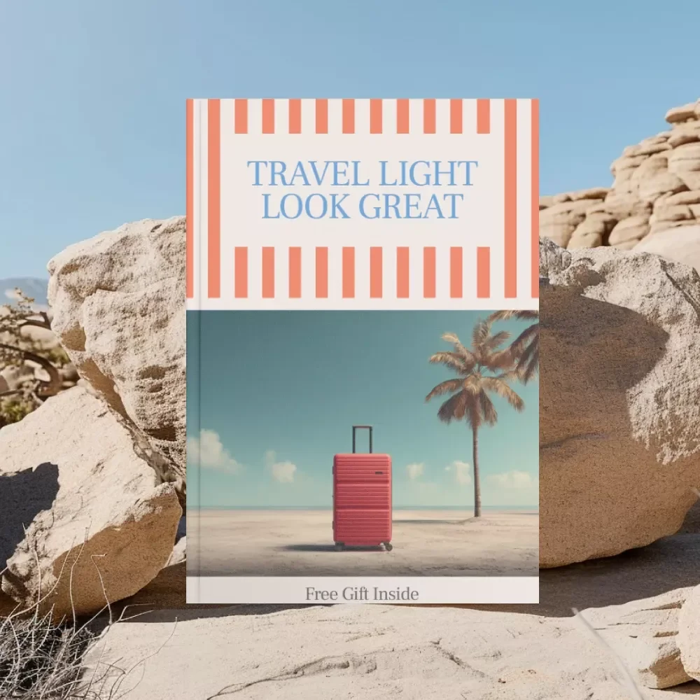 Travel Light Look Great Guide | How to Create a Travel Capsule Wardrobe for Effortless Style | Smart Packing Digital Download