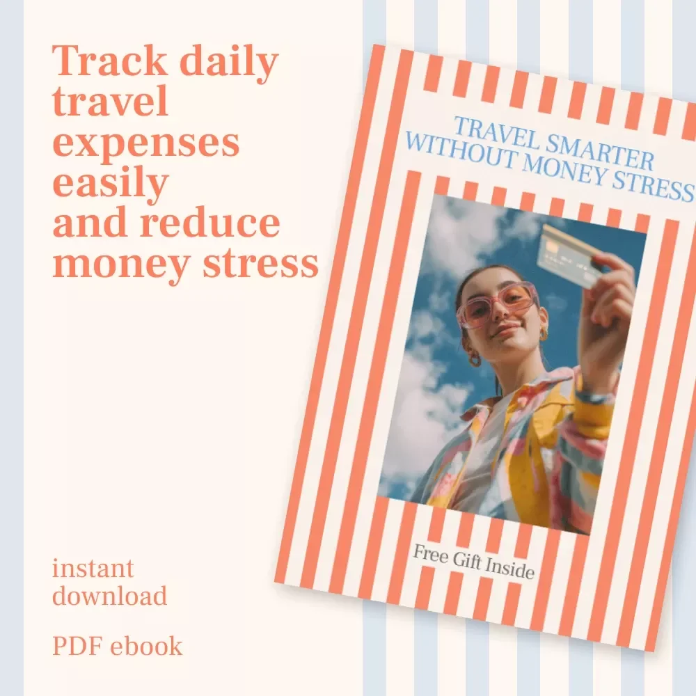 Travel Smarter Without Money Stress – Ebook Guide on how to track travel expenses daily, Daily Travel Budget Planner, Expense Tracking System for Stress-Free Trips