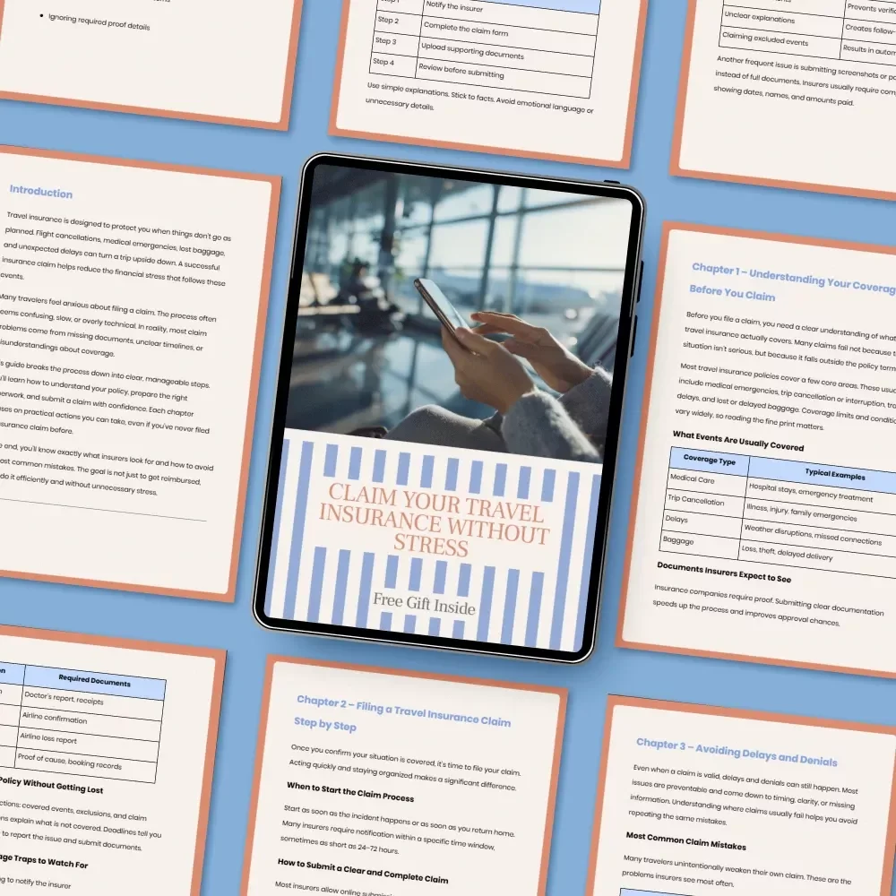 Claim Your Travel Insurance Without Stress – A Simple Guide to How to Claim on Travel Insurance Step by Step