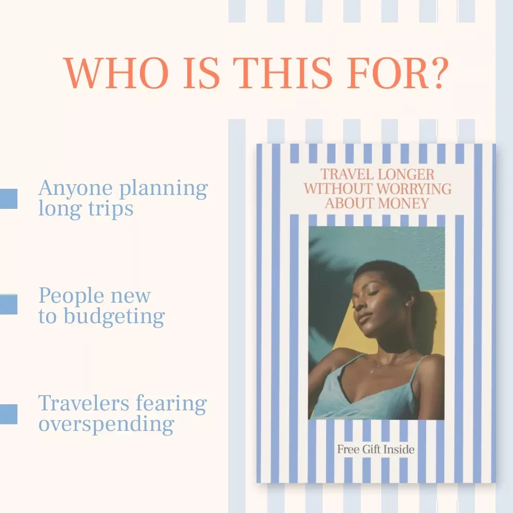 Travel Longer Without Worrying About Money | Practical Guide on how to budget for a month long trip | Stress-Free Long Travel Budget Planner
