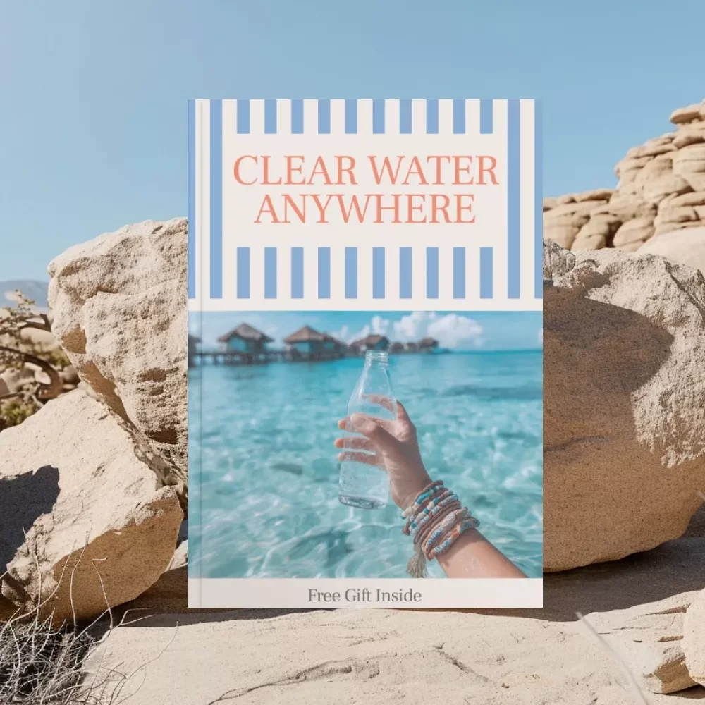 Clear Water Anywhere: The Ultimate Guide on How to Find Safe Drinking Water in Any Country for Travelers, Backpackers, and Adventurers