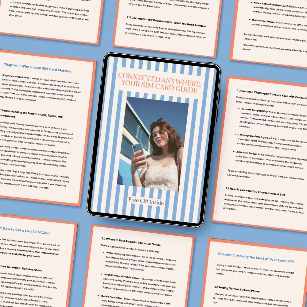 Connected Anywhere: Your SIM Card Guide – How to Get a Local SIM Card in Any Country for Seamless Travel Connectivity