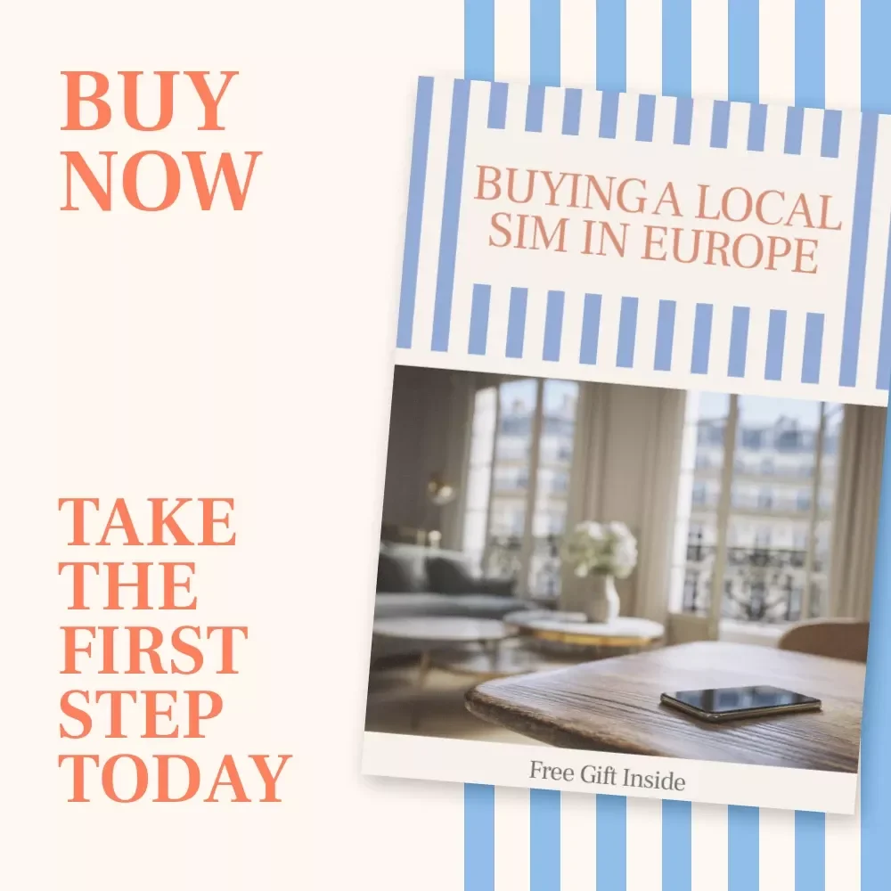 Buying a Local SIM in Europe Checklist – How to Buy a Local SIM Card in Europe for Tourists | Travel Data Planning Digital Download