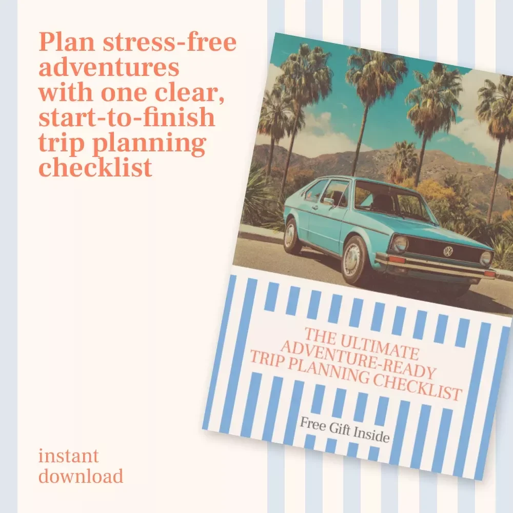 The Ultimate Adventure-Ready Trip Planning Checklist | Printable Trip Planning Checklist for Stress-Free Travel