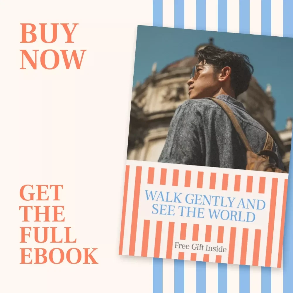 Walk Gently and See the World – A Thoughtful Travel Ebook on How to Be a Respectful Tourist in Other Cultures | Cultural Etiquette, Mindful Travel Guide, Digital Download