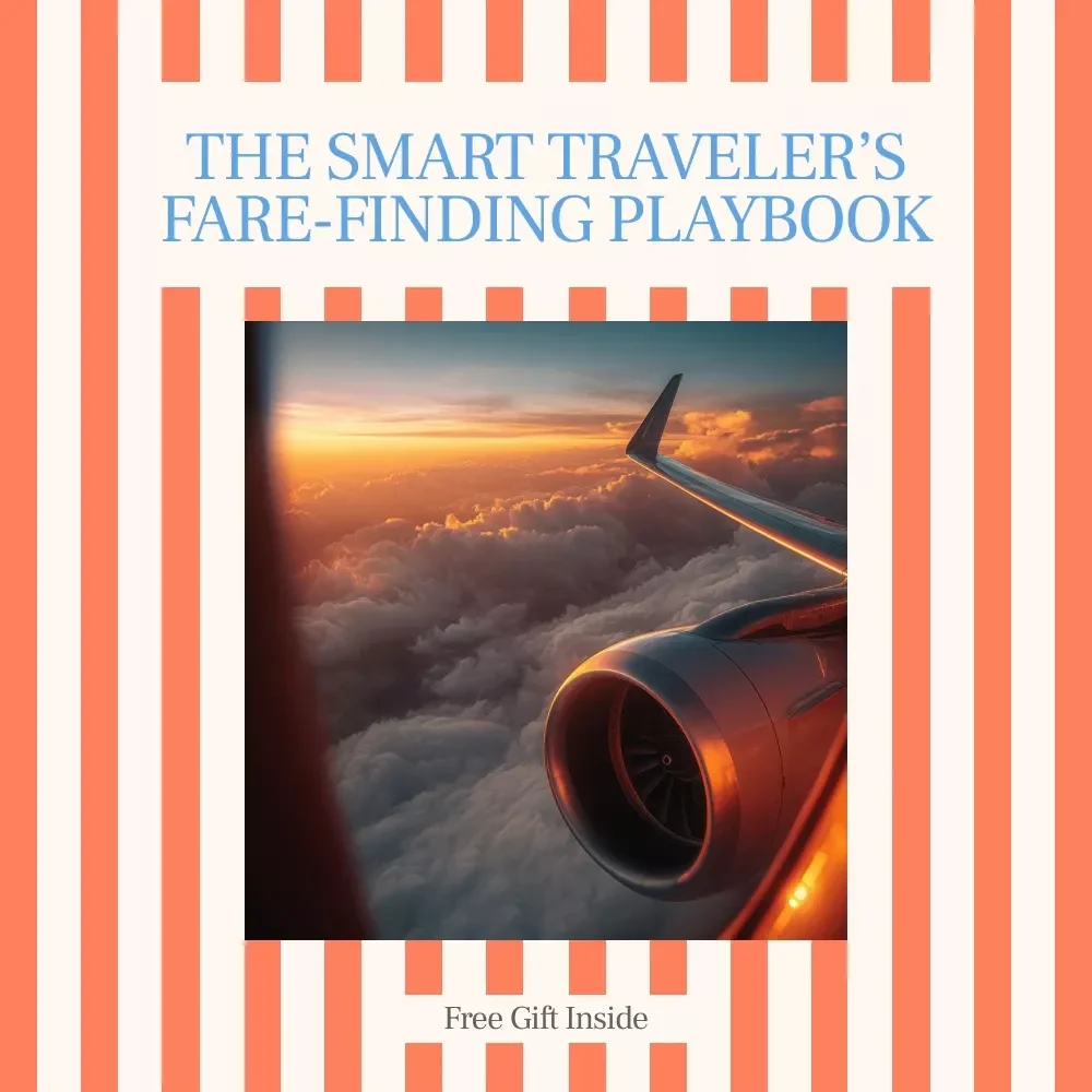 The Smart Traveler’s Fare-Finding Playbook | eBook Guide on how to find mistake fares and cheap deals | Smart Travel Savings Digital Download