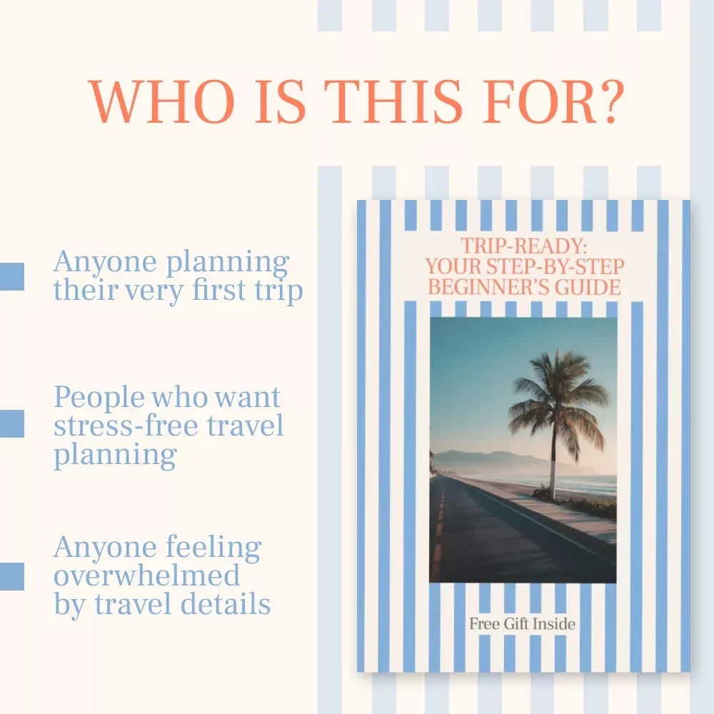 Trip-Ready: Your Step-by-Step Beginner’s Guide | Travel Planning eBook | How to Plan a Trip Step by Step for Beginners