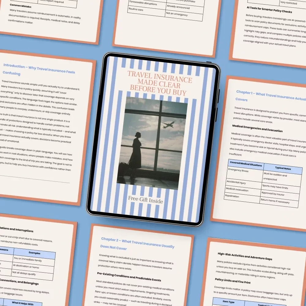 Travel Insurance Made Clear Before You Buy – A Simple Guide Answering What Does Travel Insurance Actually Cover