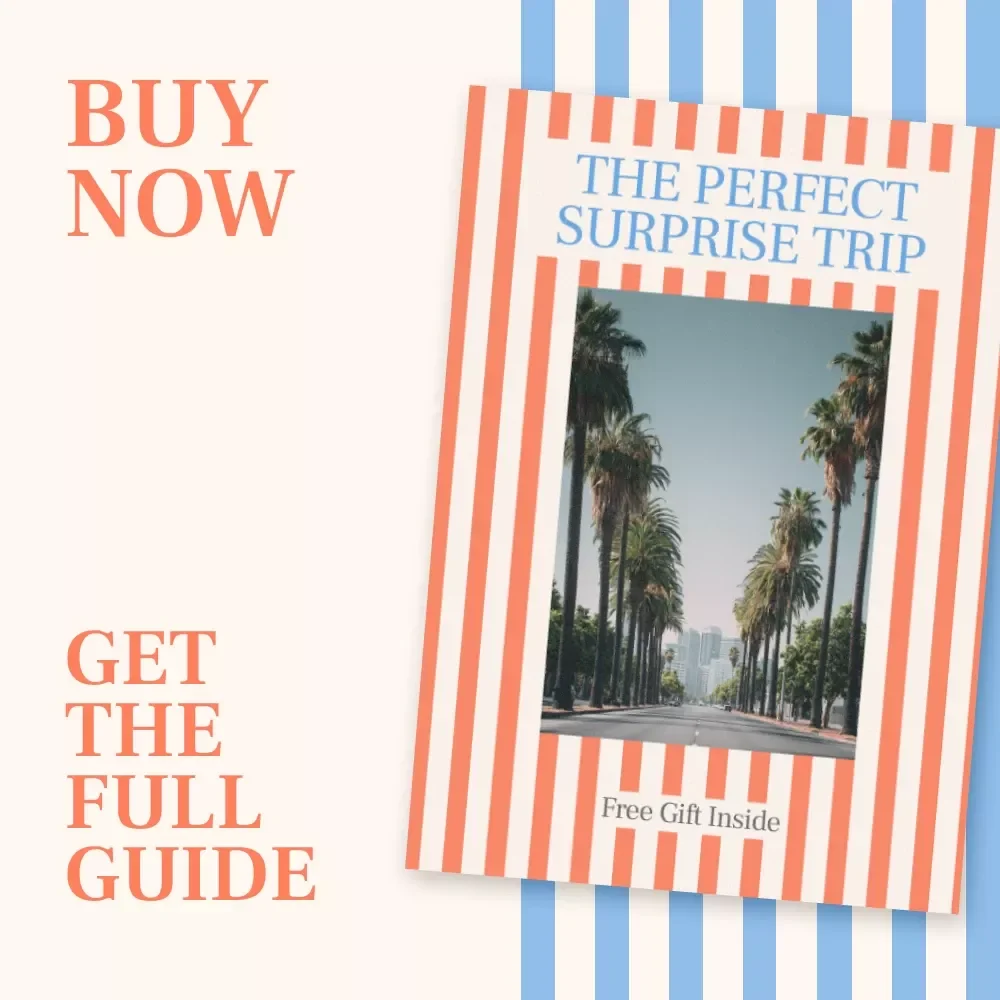 The Perfect Surprise Trip – A Step-by-Step Guide on how to plan a surprise trip for someone | Digital Travel Planning Guide