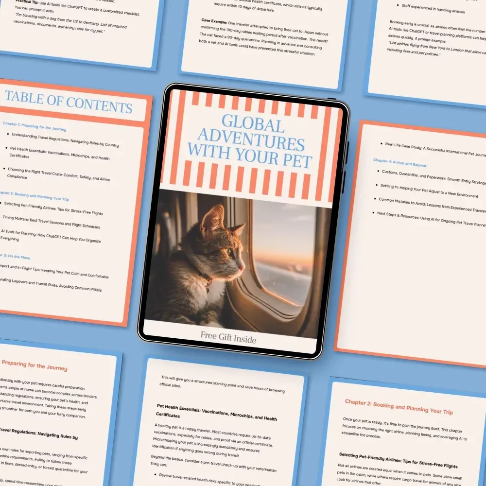 Global Adventures with Your Pet: Ultimate Guide on How to Travel with a Pet Internationally