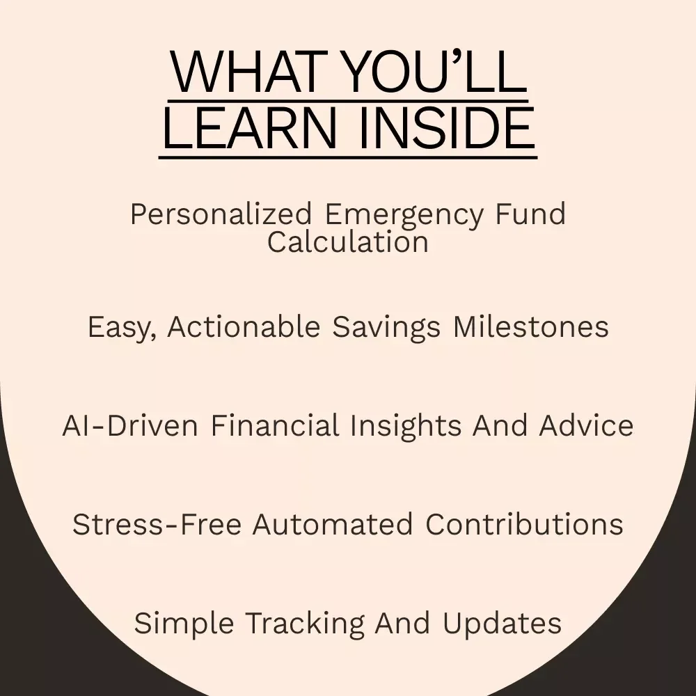Emergency Fund AI Calculator - Your Ultimate Checklist to Build Financial Security