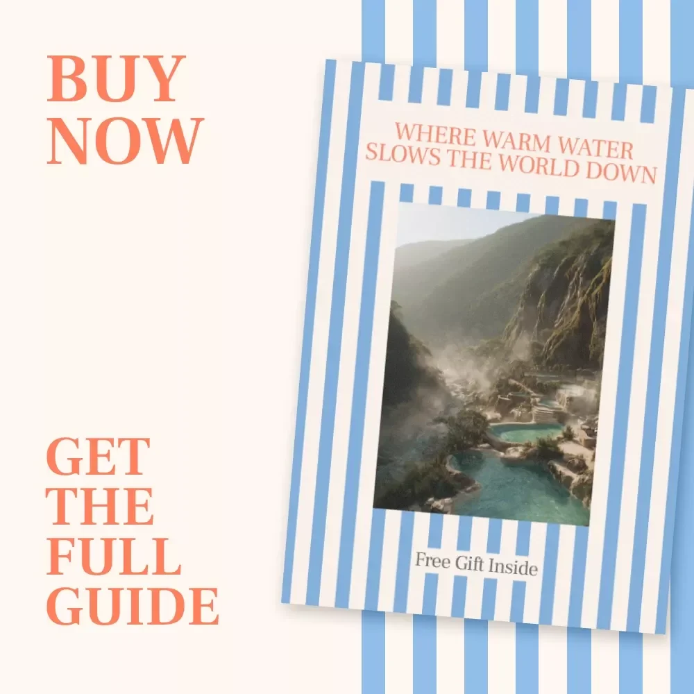 Where Warm Water Slows the World Down – A Thoughtful Travel Guide to Thermal Bath and Spa Destinations for Deep Rest, Healing Rituals, and Intentional Journeys
