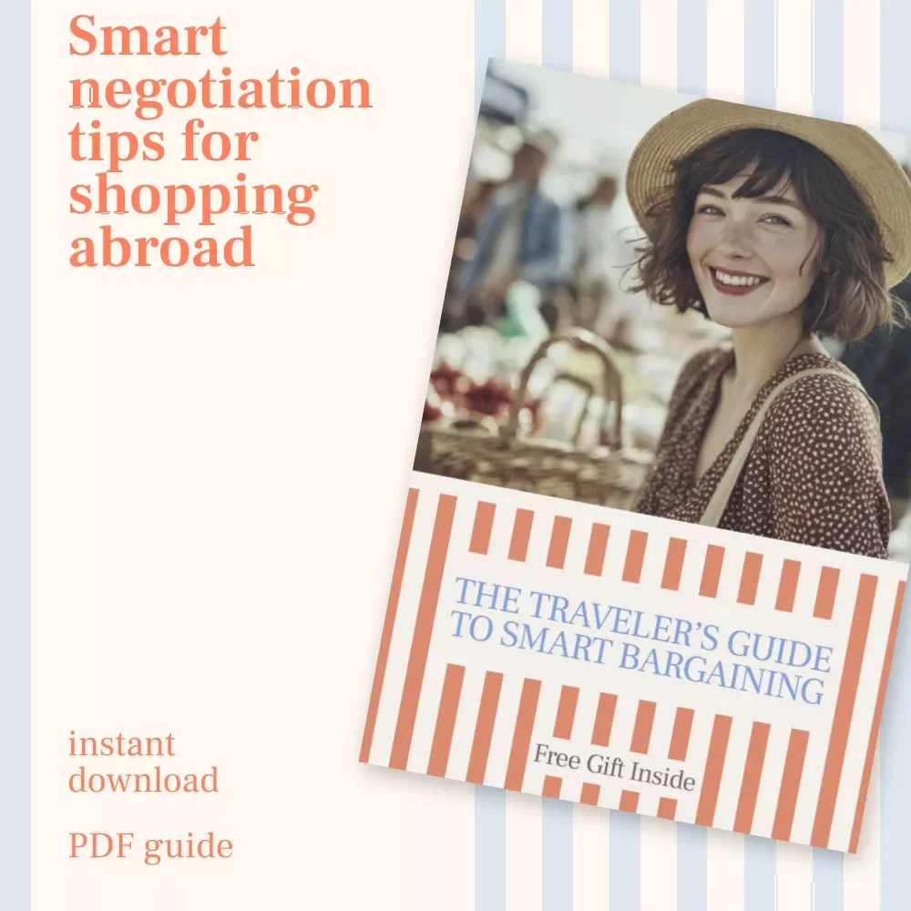 The Traveler’s Guide to Smart Bargaining | How to Negotiate Prices While Shopping Abroad | Digital Travel Guide for Savvy Shoppers