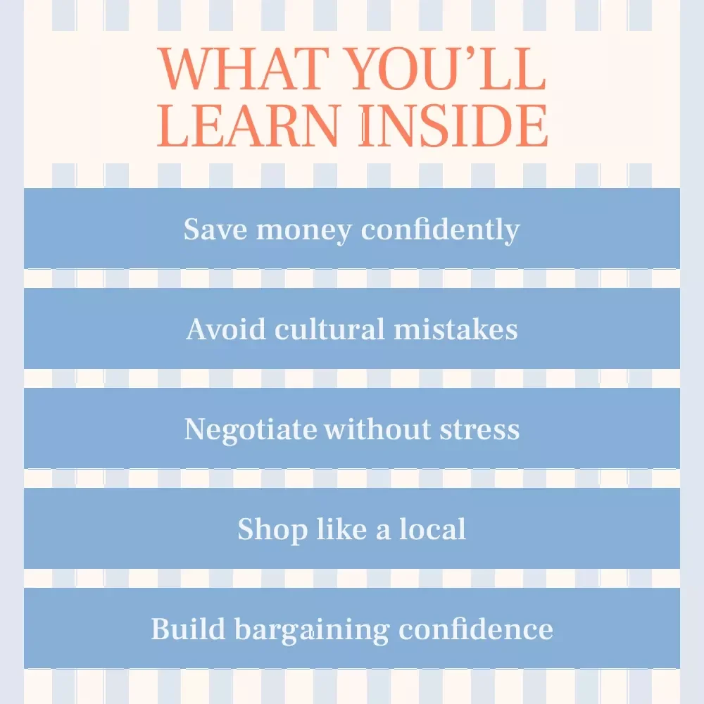 The Traveler’s Guide to Smart Bargaining | How to Negotiate Prices While Shopping Abroad | Digital Travel Guide for Savvy Shoppers