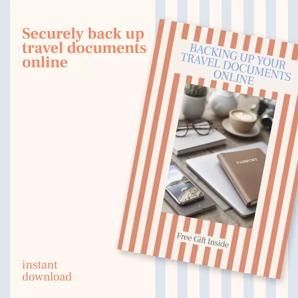 Backing Up Your Travel Documents Online – Step-by-Step Guide for How to Back Up Important Travel Documents Online, Smart Traveler Digital Download