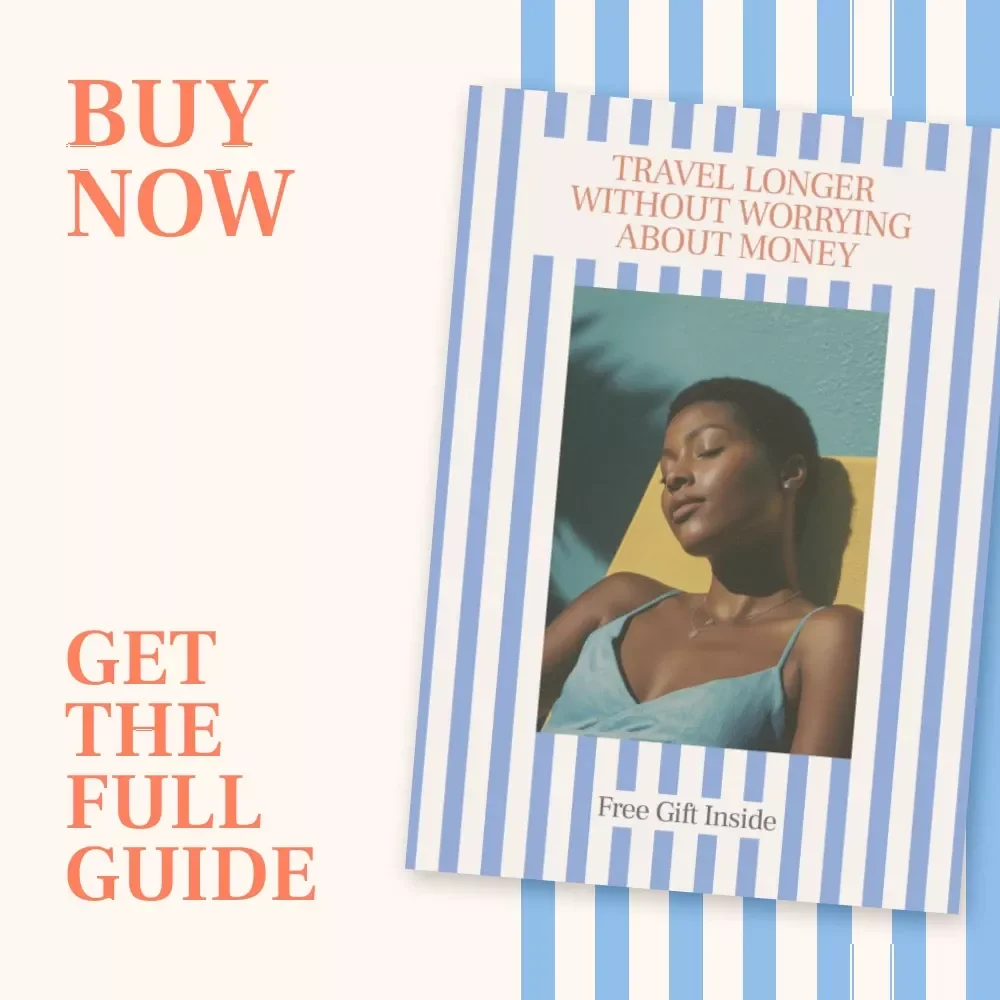 Travel Longer Without Worrying About Money | Practical Guide on how to budget for a month long trip | Stress-Free Long Travel Budget Planner
