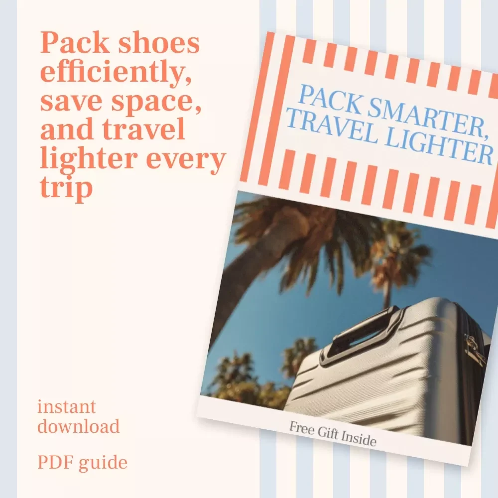 Pack Smarter, Travel Lighter – A Practical Guide on how to pack shoes without wasting space | Smart Suitcase Packing for Carry-On & Checked Bags