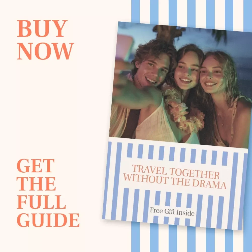 Travel Together Without the Drama – A Practical Group Travel Guide on how to plan a trip with friends without stress | Digital Download