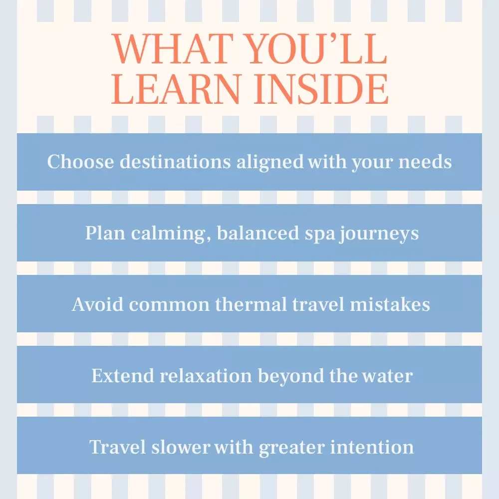 Where Warm Water Slows the World Down – A Thoughtful Travel Guide to Thermal Bath and Spa Destinations for Deep Rest, Healing Rituals, and Intentional Journeys