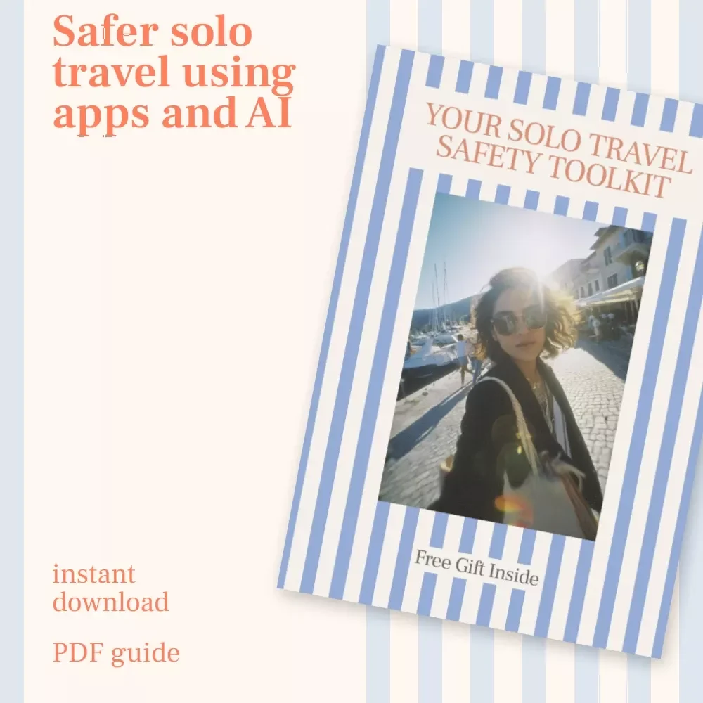 Your Solo Travel Safety Toolkit – Smart Guide to the Best Apps for Solo Travelers Safety, AI Tips & Digital Planning Resource