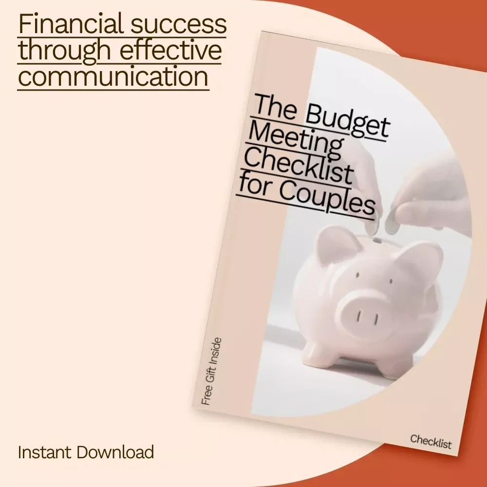 The Budget Meeting Checklist for Couples - Budget Meeting Agenda for Couples