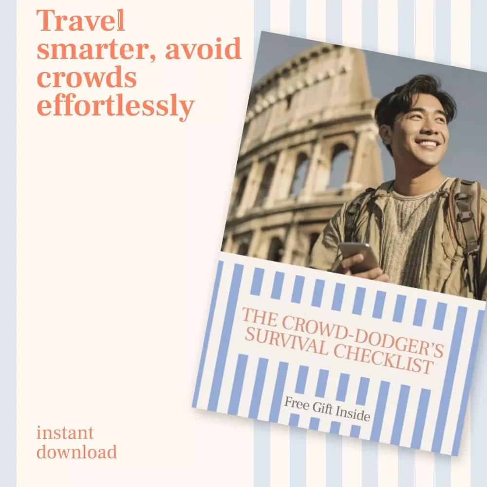 The Crowd-Dodger’s Survival Checklist – Smart Travel Planning Guide for How to Travel During Peak Season Without Crowds