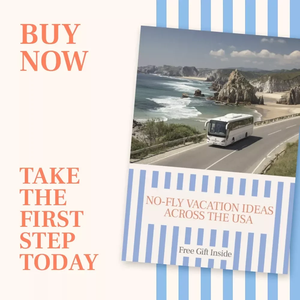 No-Fly Vacation Ideas Across the USA – Printable Checklist for Road Trips, Train Travel & Easy Getaways | No Fly Vacation Ideas USA