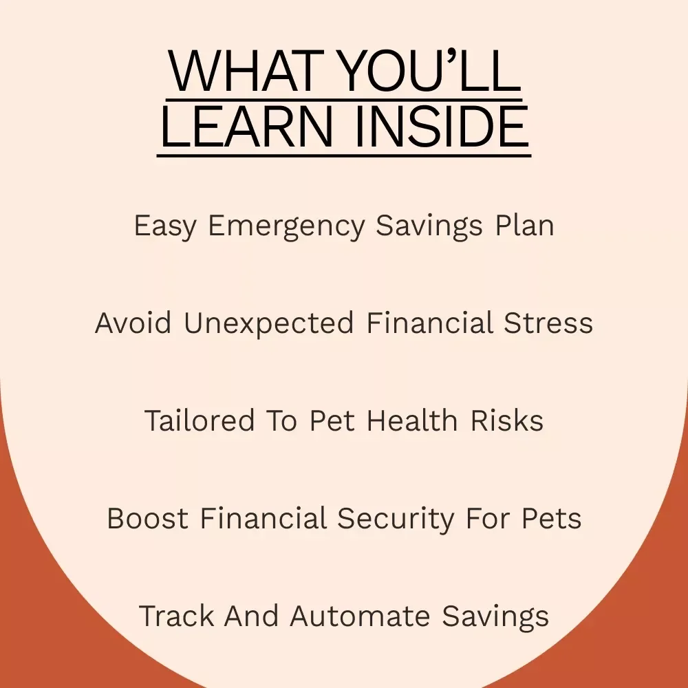 The Pet Medical Emergency Financial Plan - Essential Checklist for Building Your Pet’s Emergency Fund