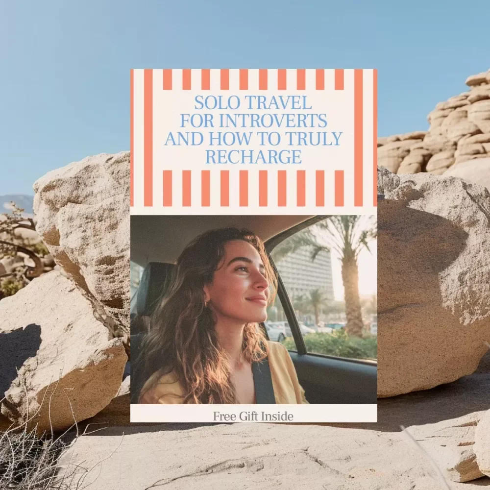 Solo Travel for Introverts and How to Truly Recharge - A Digital Guide for Restorative Solo Journeys