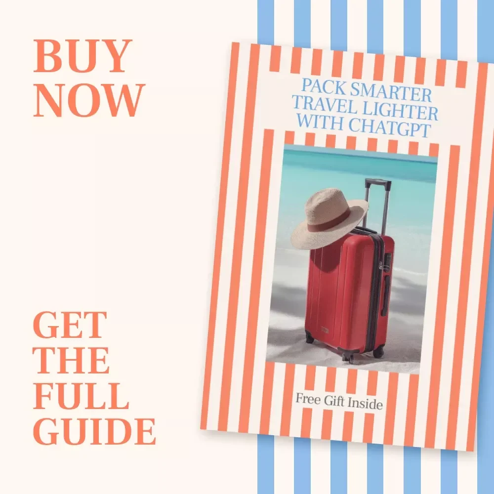 Pack Smarter Travel Lighter With ChatGPT: The Ultimate Packing Guide for Effortless Travel