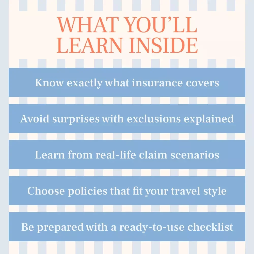 Trip Cancellation Insurance Explained: What Is Covered, How It Works, and Smart Policy Tips eBook