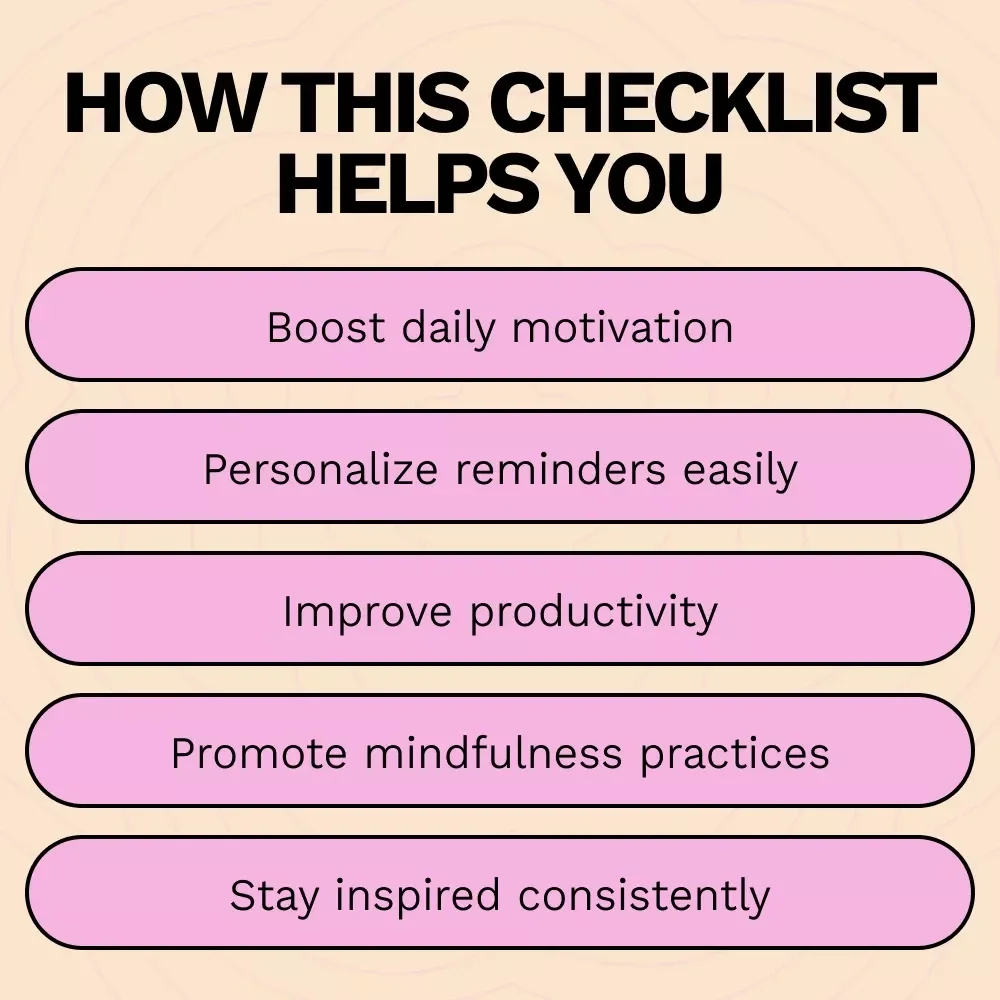 Using AI to Create Daily Positive Reminders: A Checklist to Boost Your Day