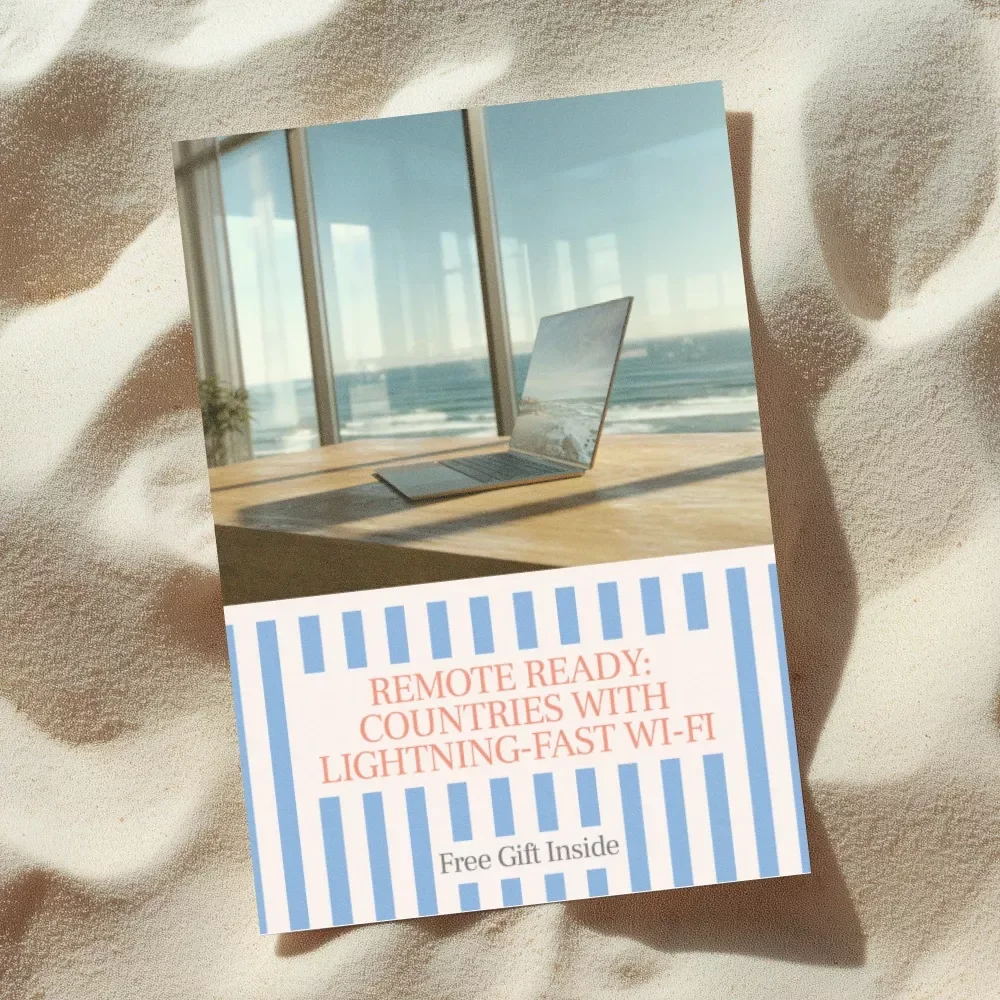 Remote Ready: Countries With Lightning-Fast Wi-Fi – Best Countries for Remote Work With Fast Wi-Fi | Digital Nomad eBook for Remote Professionals