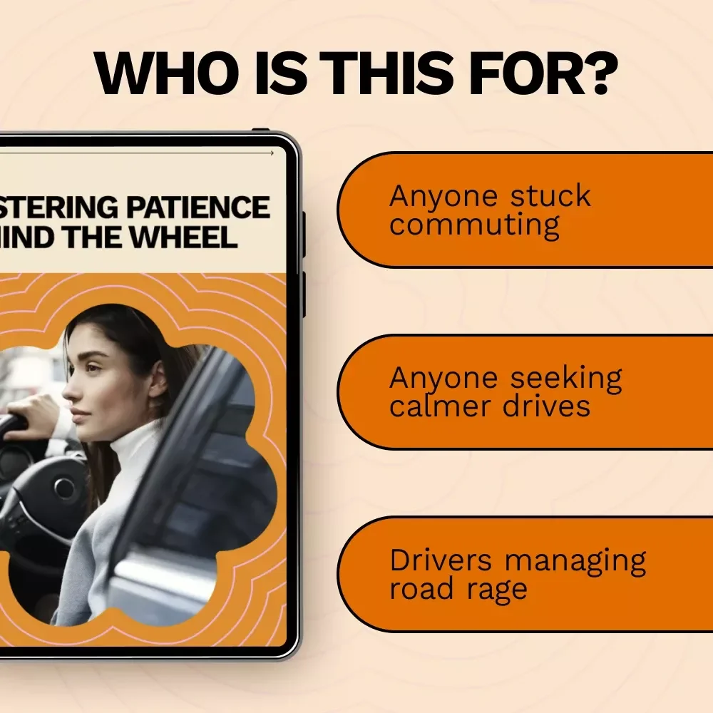 Mastering Patience Behind the Wheel – Practical eBook Guide on How to Be Patient in Traffic for Calm, Stress-Free Driving