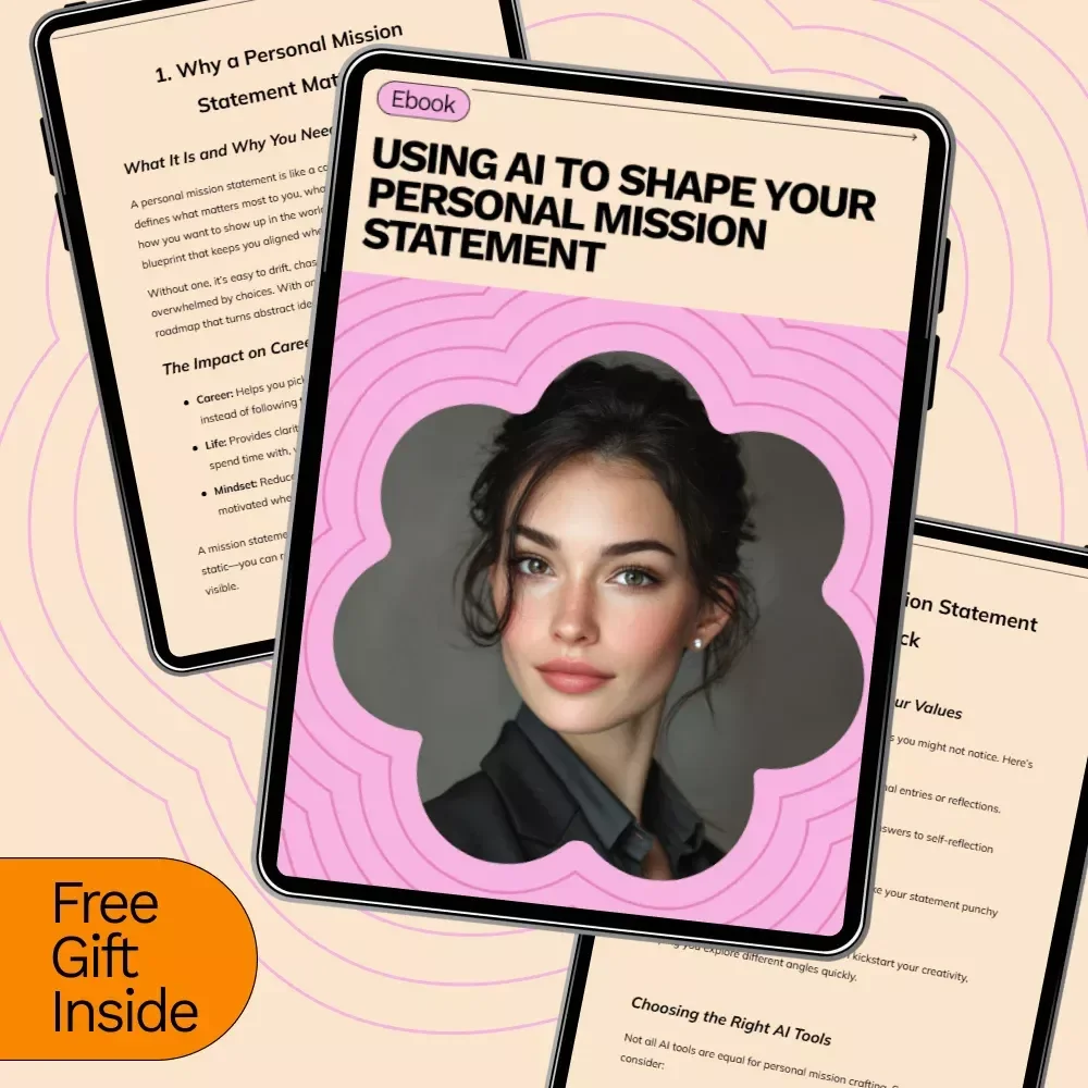 Using AI to Shape Your Personal Mission Statement – AI for Creating a Personal Mission Statement eBook