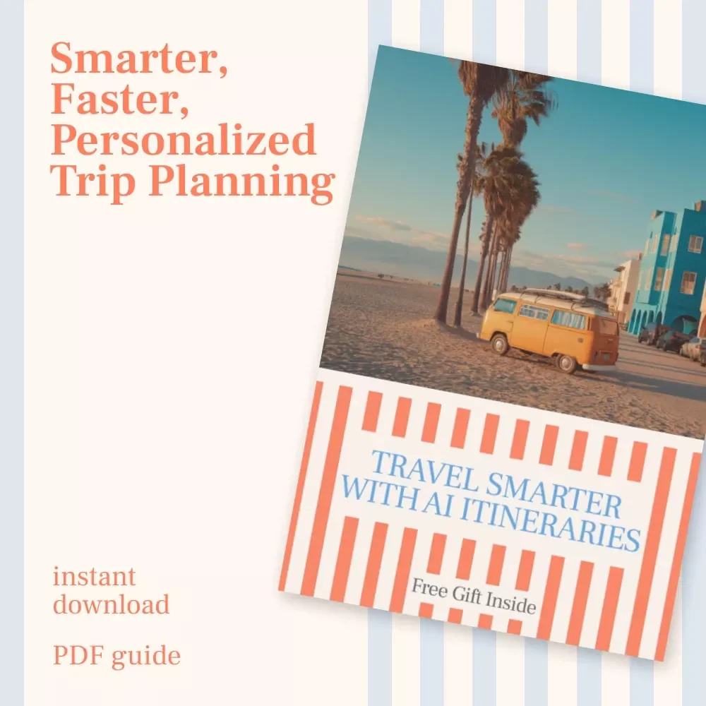 Travel Smarter with AI Itineraries – Digital Guide for Effortless Trip Planning | AI Travel Itinerary Generator | Smart Travel Planner PDF