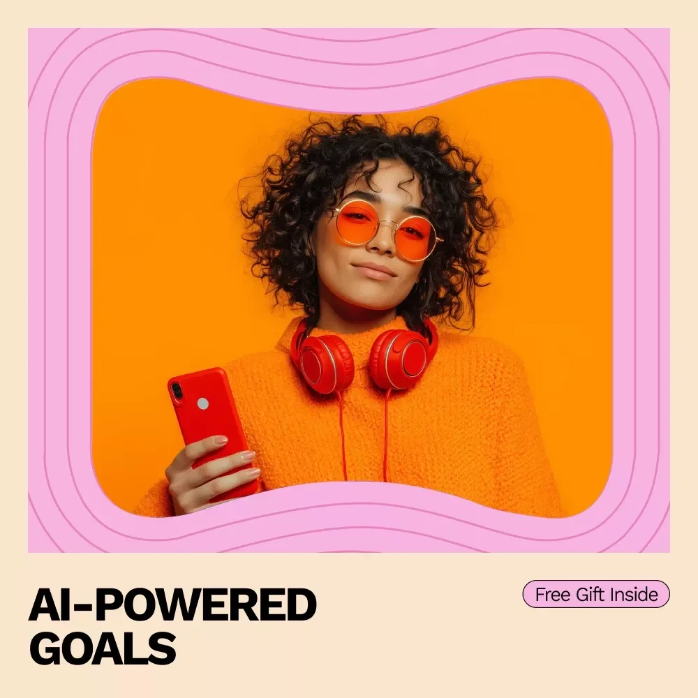 AI-Powered Goals: Set, Track, Achieve | Digital Guide on how to use ai for goal setting and tracking | Smart Planning, AI Prompts & Productivity System