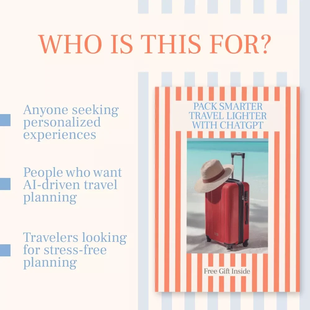 Pack Smarter Travel Lighter With ChatGPT: The Ultimate Packing Guide for Effortless Travel