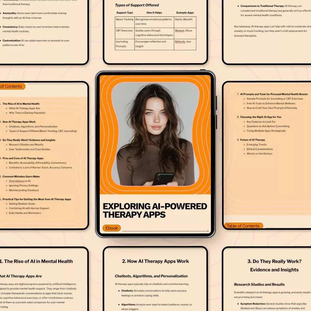 Exploring AI-Powered Therapy Apps: Do They Work? Your Complete Guide to AI Powered Therapy Apps